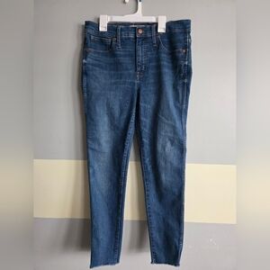 Madewell Women's Jeans 9" Mid Rise Skinny Sz 31